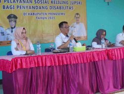 Sekretaris Dinas Sosial Provinsi Lampung Wiwied Priyanto Buka Kegiatan UPSK di Pringsewu
