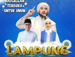 Habib Syech di Kota Metro Lampung, Putri Zulkifli Hasan Ajak Sholawat Bersama