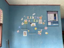 Mahasiswa KKN Unila Manfaatkan Ruang Terbengkalai menjadi Ruang Baca