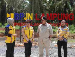 Gubernur Arinal Pantau Sejumlah jalan dan Jembatan dalam Kunker ke Kabupaten Mesuji