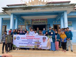 Sosialisasi dan Praktik Pembuatan Silase dan Pupuk Kompos Organik di Balai Kampung Suka Agung