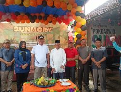 Mahasiswa KKN Unila Kerjasama Dengan Pedagang Sunmory Mengadakan Perayaan Ulang Tahun Kelompok Sadar Wisata