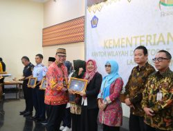 Unila Peringkat 1 Kategori PNBP BLU dalam Anugerah Reksa Bandha