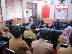 Unila Bersinergi dengan Pemkab Lampung Selatan dalam Audiensi Pembangunan