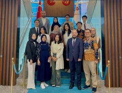 Mahasiswa Unila Kunjungi Kantor Pusat Keuangan Istanbul Turki