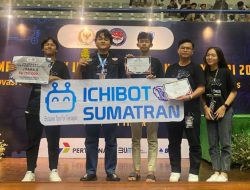 Dua Mahasiswa FT Juara 3 Turnamen Robotik Indonesia Piala Ketua MPR RI
