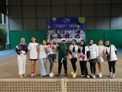 Pj. Gubernur Lampung Buka Turnamen Anniversary Yay Tennis, Dorong Pengembangan Olahraga Tenis di Provinsi Lampung
