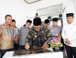 Pj. Gubernur Lampung Resmikan Masjid Miftahul Jannah di Komplek Perkantoran Teluk Betung