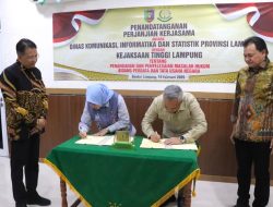 Dinas Kominfotik Provinsi  Lampung Jalin Kerja Sama Dengan Kejaksaan Tinggi Lampung,  Perkuat Tata Kelola Pemerintahan