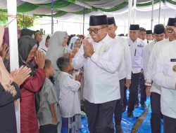 Pj. Gubernur Samsudin Menghadiri Peringatan Isra Mi’raj 1446 H dan Hari Lahir Akhirusannah Pondok Pesantren Al Hikmah Istiqomah