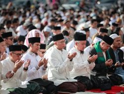 Lampung Kondusif, Masyarakat Rayakan Idul Fitri Dengan Penuh Sukacita
