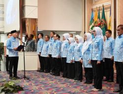 Kukuhkan Pengurus LKKS Provinsi Lampung, Gubernur Rahmat Mirzani Dorong Sinergi Tangani Kelompok Rentan