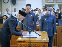 Pelantikan Pejabat Pimpinan Tinggi Pratama, Gubernur Mirza Dorong ASN Jadi Motor Perubahan