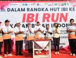 Perkuat Komitmen Kesehatan, Pemprov Lampung Rayakan Hari Bidan Internasional Melalui  Kegiatan Fun Run