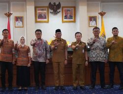 Gubernur Lampung Kukuhkan Direksi BUMD PT Wahana Raharja dan PT Lampung Jasa Utama