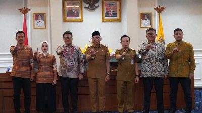 Gubernur Lampung Kukuhkan Direksi BUMD PT Wahana Raharja dan PT Lampung Jasa Utama