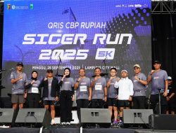QRIS Tap Diluncurkan di Siger Run 2025, Wagub Jihan Ajak Masyarakat Melek Digital