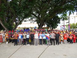 Marching Band Gita Praja Saburai Pemprov Lampung Raih Juara Umum Kejurnas Marching Band Piala Kemenpora RI 2025