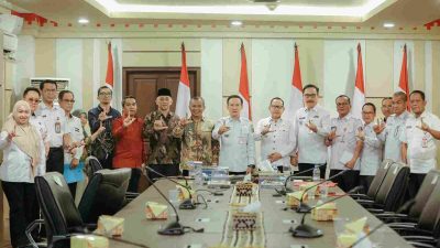 Sekdaprov Marindo Kurniawan Terima Kunjungan Pimpinan Ombudsman RI Fikri Yasin dan Jajaran Perwakilan Ombudsman Lampung, Perkuat Sinergi untuk Hadirkan Layanan yang Berdampak Nyata bagi Masyarakat