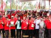GNTI Panen Raya Jagung di Pesawaran, Serahkan Bantuan untuk Petani