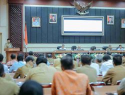 Gubernur Rahmat Mirzani Djausal Pimpin Rakor Peningkatan Produksi Pangan, Pemerintah Pusat Tetapkan Target Luas Panen Lampung 850 Ribu Hingga 1 Juta Hektare per Tahun